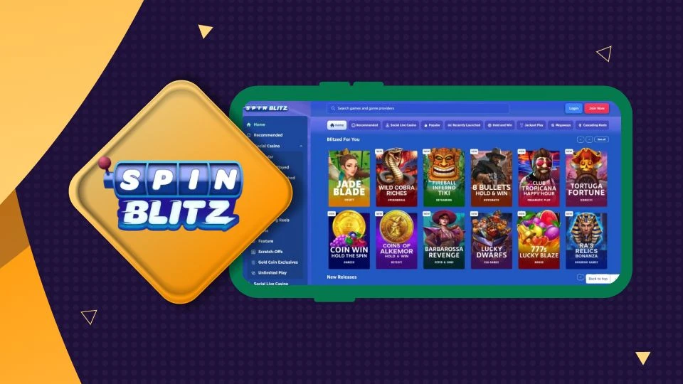 Spin Blitz Casino Content