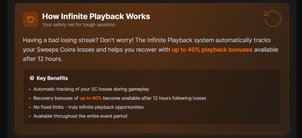 ToraTora Casino Infinite Playback