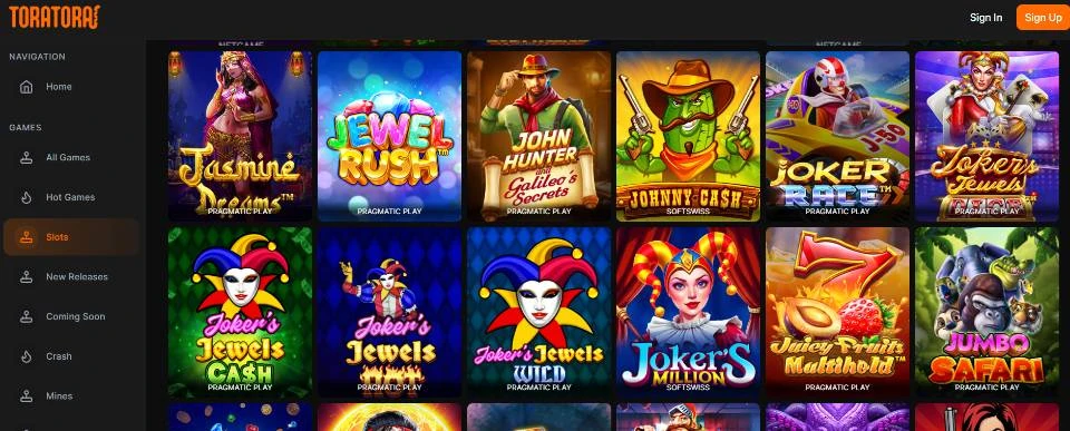 ToraTora Casino Slots