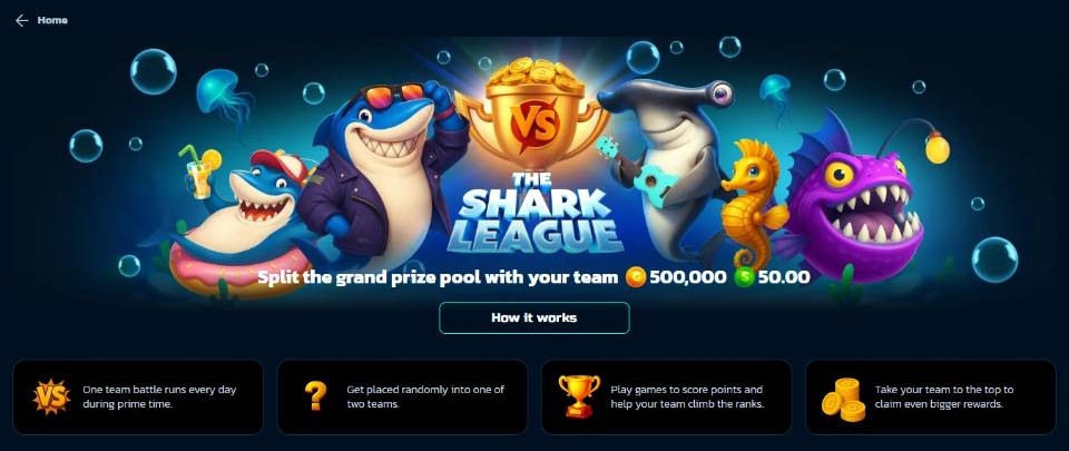 SweepShark Shark League