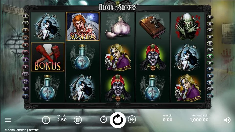 Blood Suckers Slot Game