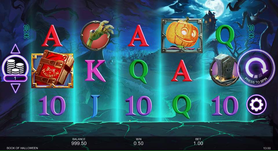 Book of Halloween Slot Game