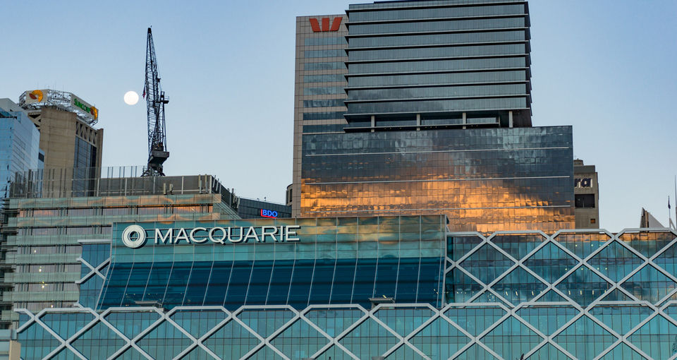 Macquarie building in Sydney CBD