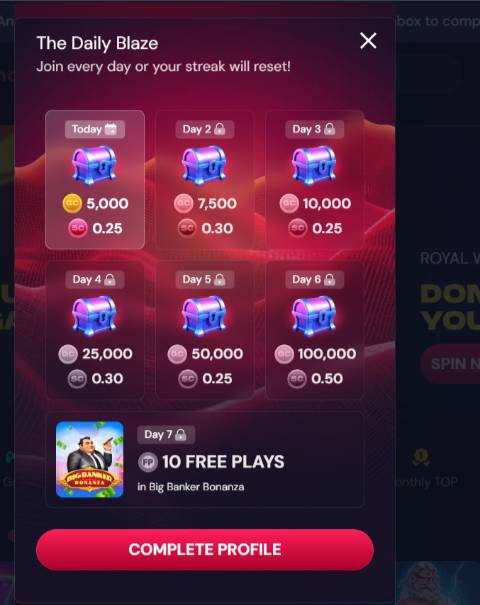 Scarlet Sands Daily Blaze