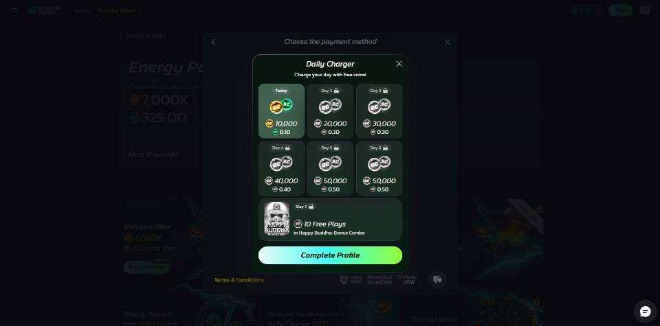 StormRush Daily Charger