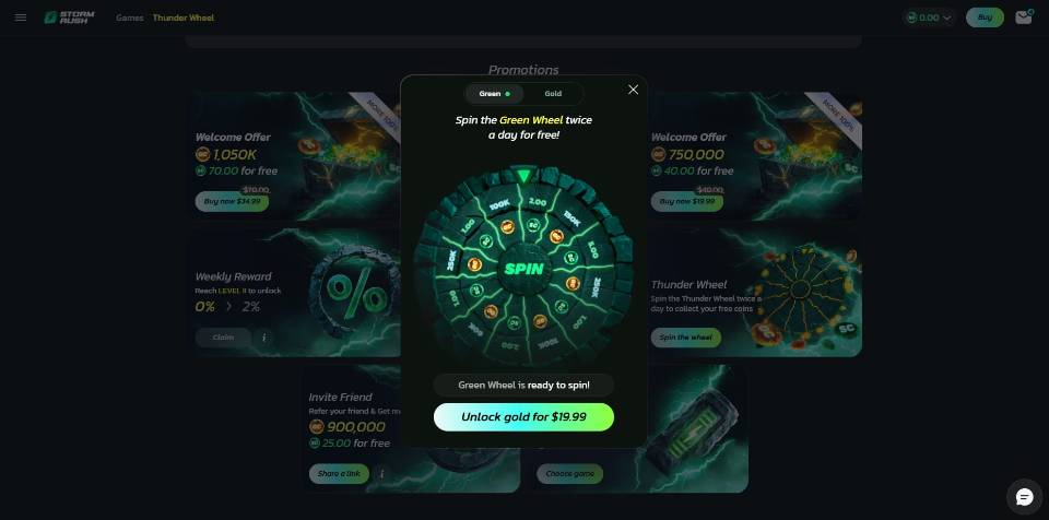 StormRush Thunder Wheel