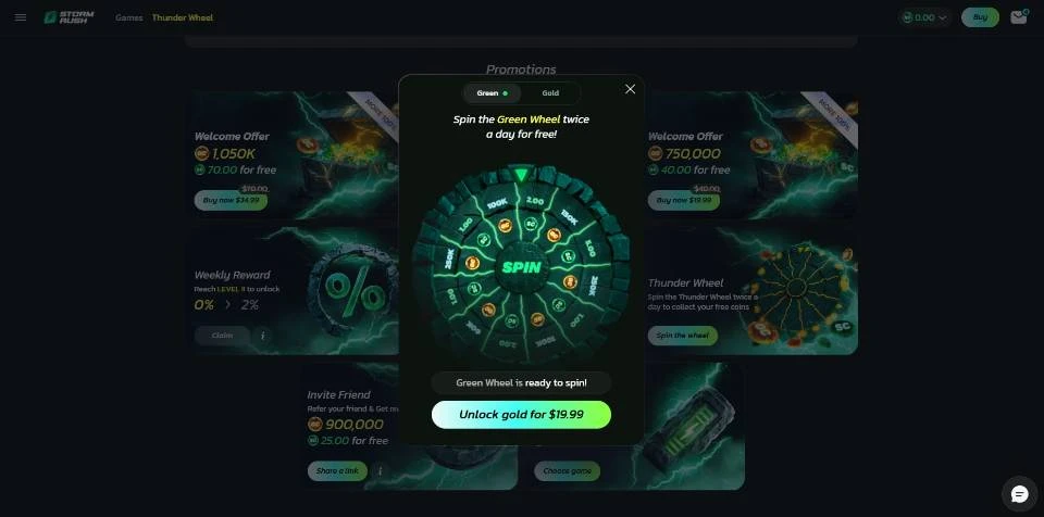 StormRush Thunder Wheel