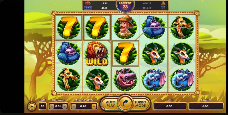 StormRush Wild Safari Jackpot