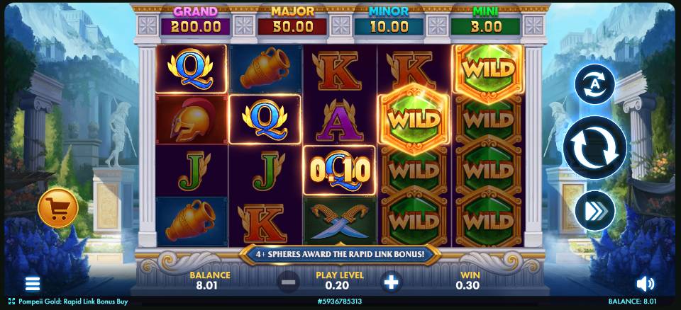 StormRush Pompeii Gold