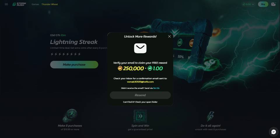StormRush Casino Unlock More Rewards