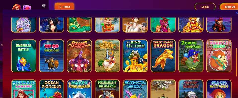 Sweep Las Vegas Casino Fish Games