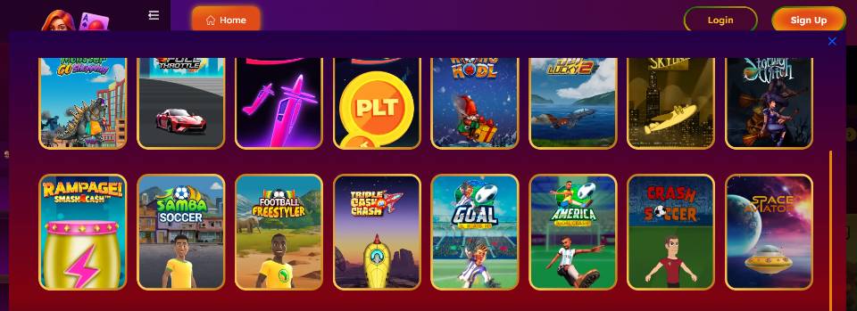 Sweep Las Vegas Casino Games Screen 3