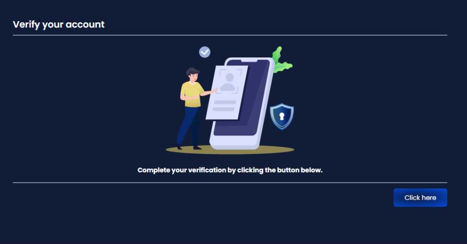 DimeSweeps Casino Verify Account