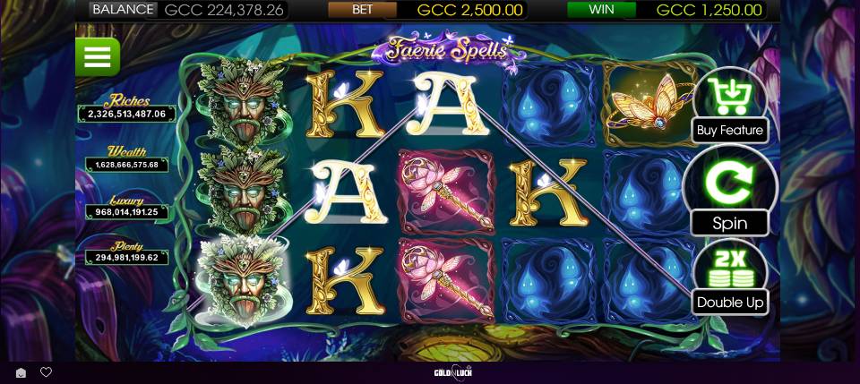 GoldNLuck Casino Faerie Spells