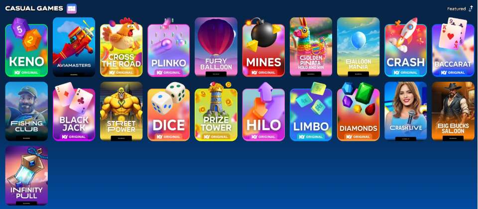 RealPrize.us Casino Casual Games