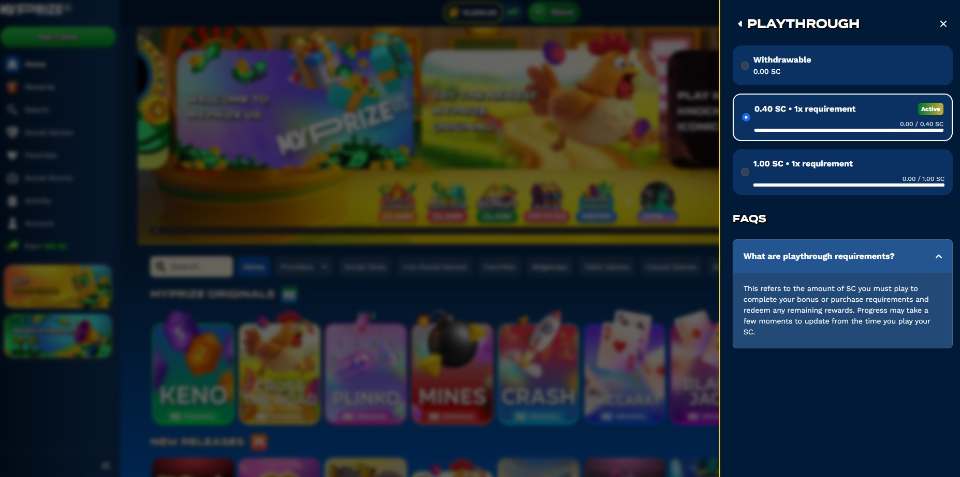 RealPrize.us Casino Playthrough