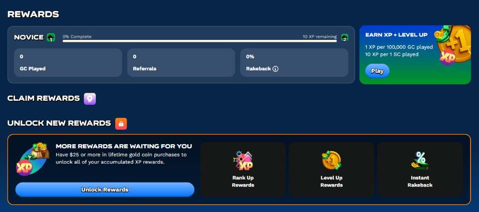 RealPrize.us Casino Rewards