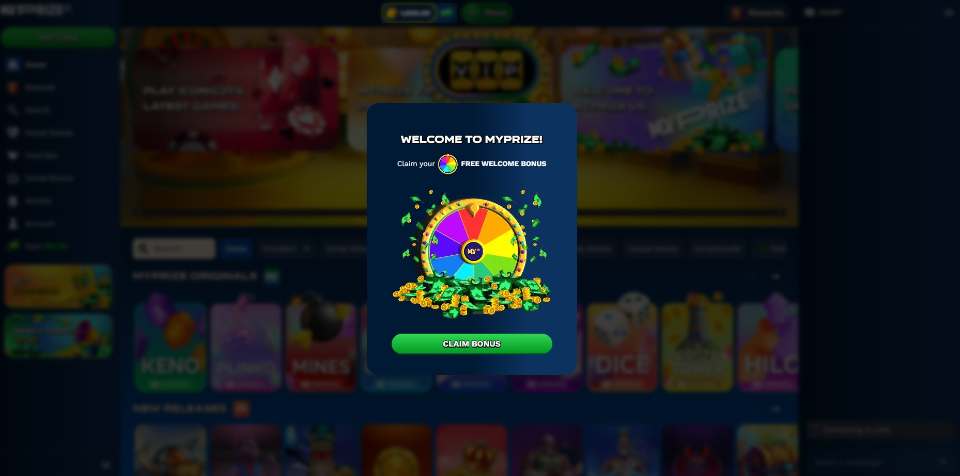 RealPrize.us Casino Welcome Bonus
