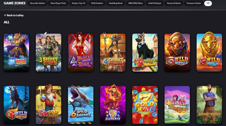 The Win Zone Casino Games