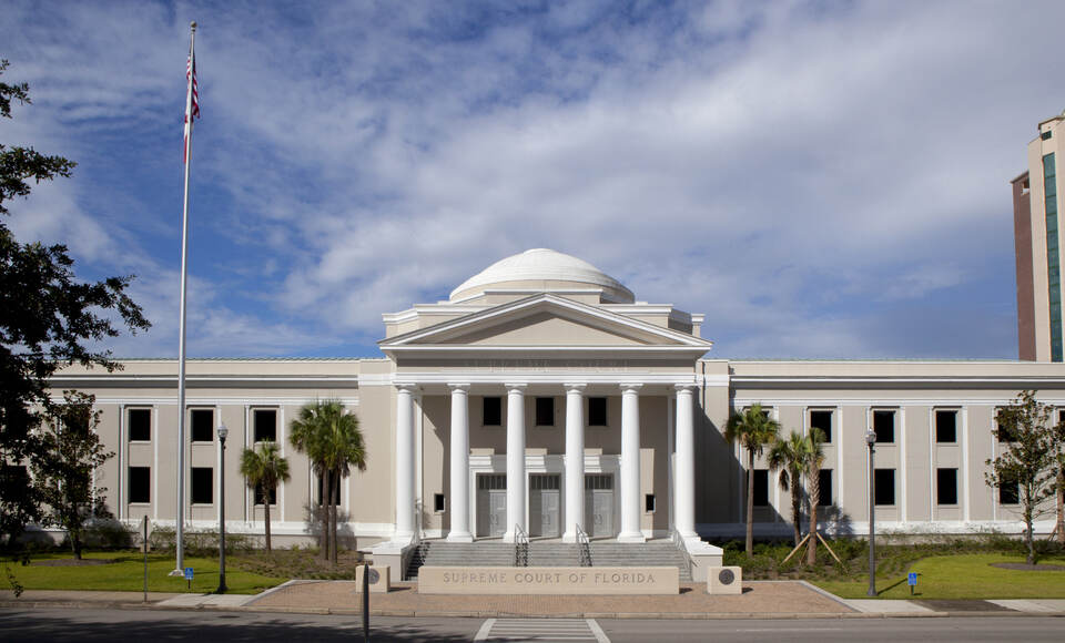 Supreme courthouse in Tallahassee, Florida