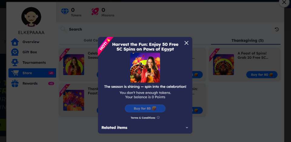 FreeSpin Casino Harvest