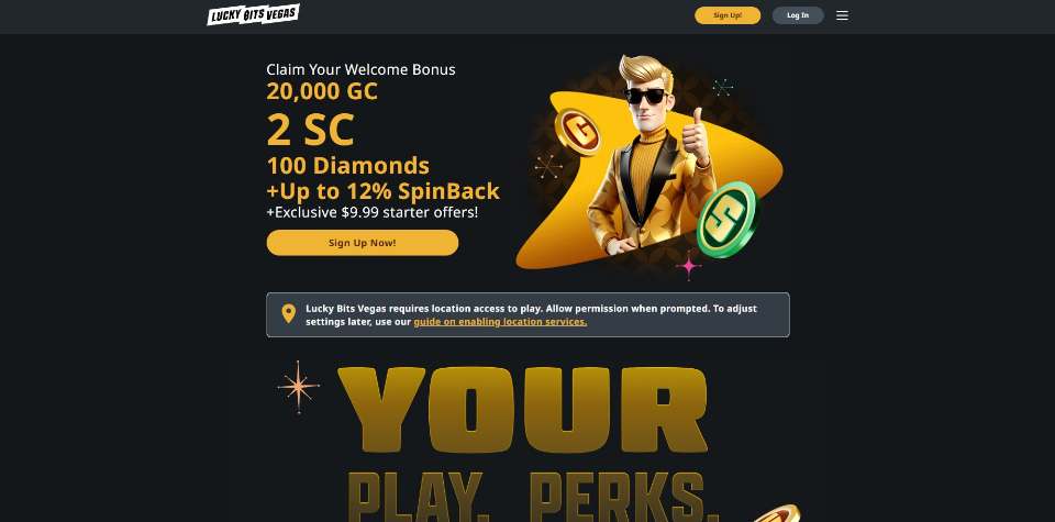 Lukcy Bits Vegas Homepage