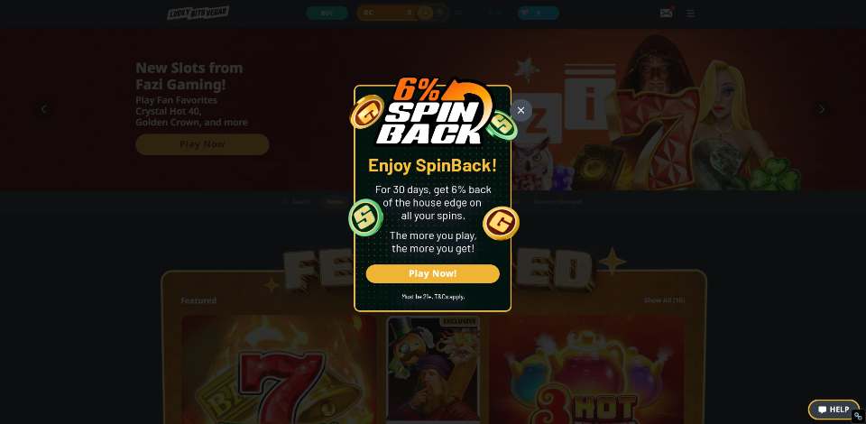 Lukcy Bits Vegas SpinBack