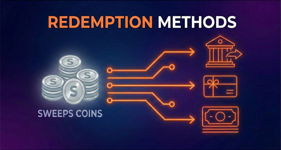 Sweepstakes Casino Redemption Methods