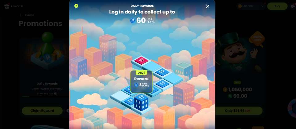 Mr.Goodwin Casino Daily Rewards