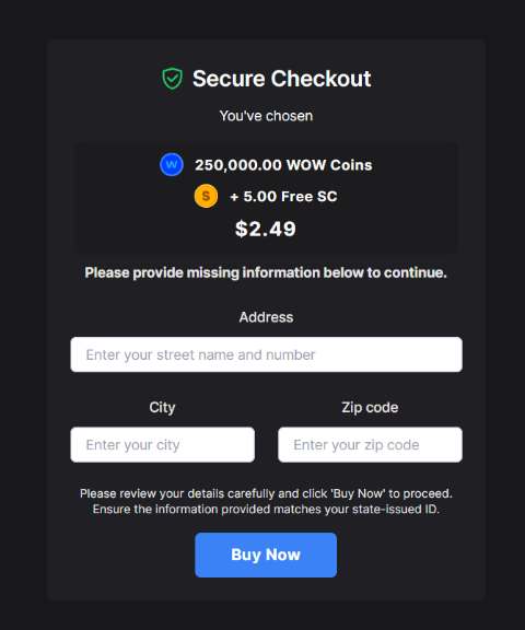 Sweepstakes Casinos that accept Skrill Secure Checkout