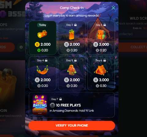 Playtana Camp Check-In