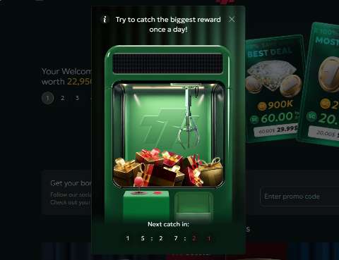 Firesevens Casino Claw Game