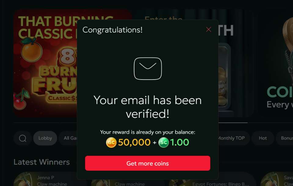 Firesevens Email Verification