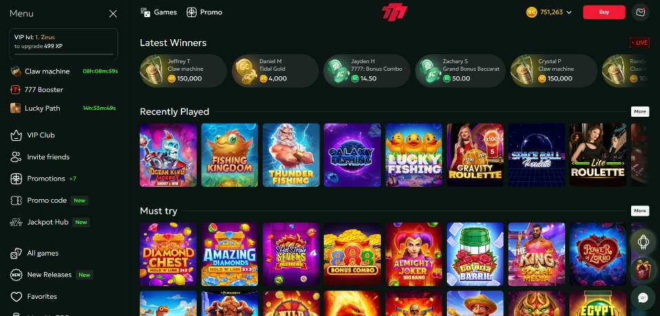 Firesevens Desktop Homepage