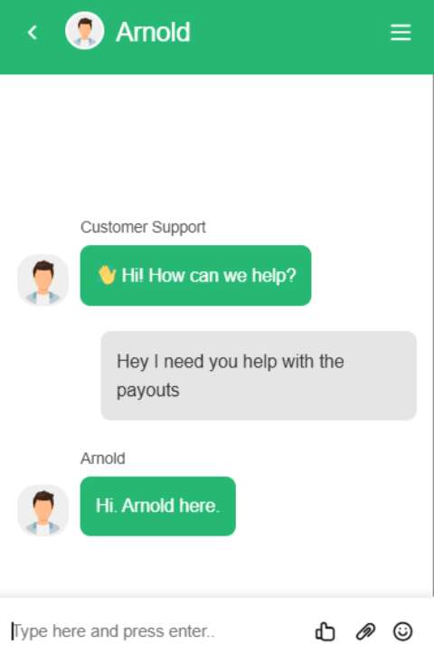 Lucky Bunny Support Chat