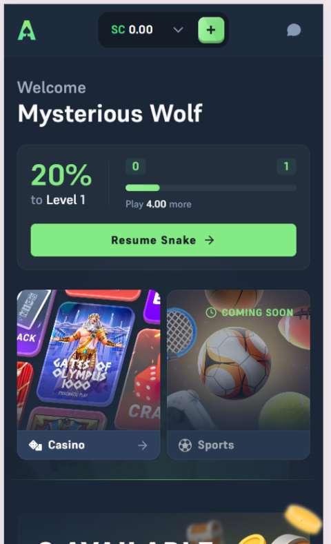 Acebet Sweepstakes Casino Welcome