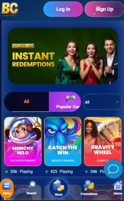 Bang Coins Casino Mobile
