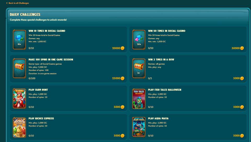 BigPirate Daily Challenges