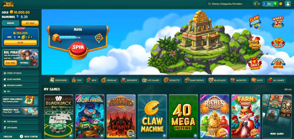 BigPirate Homepage