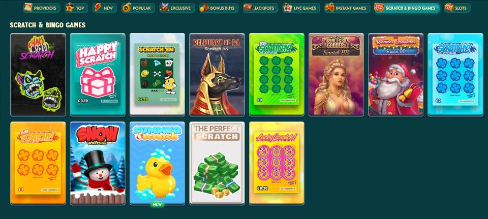 BigPirate Scratchcards