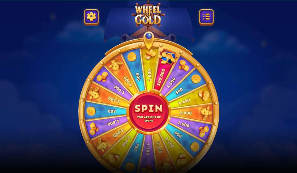 BigPirate Sweeps Casino Wheel of Gold