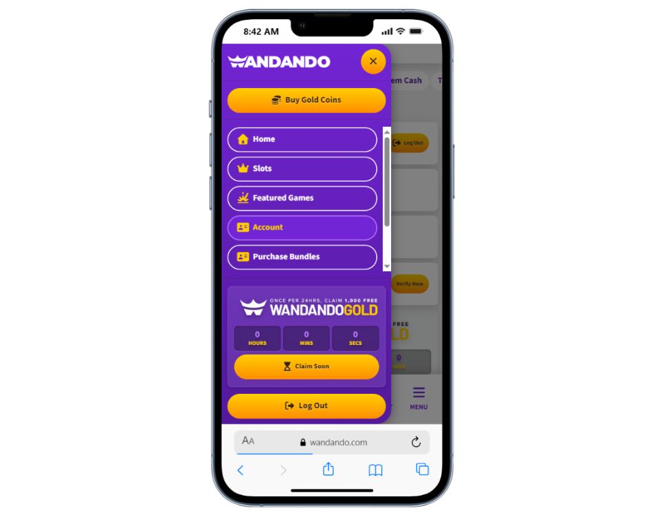 Wandando Casino Mobile
