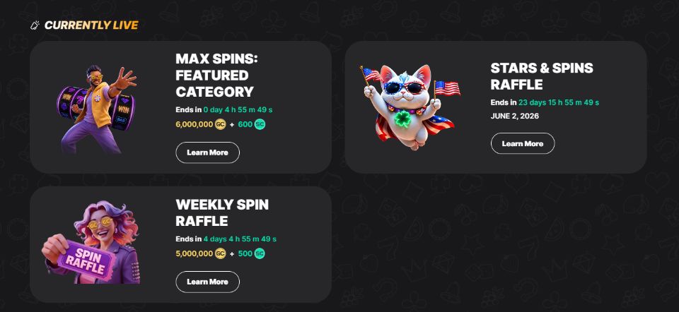 Luck Party Casino Spins