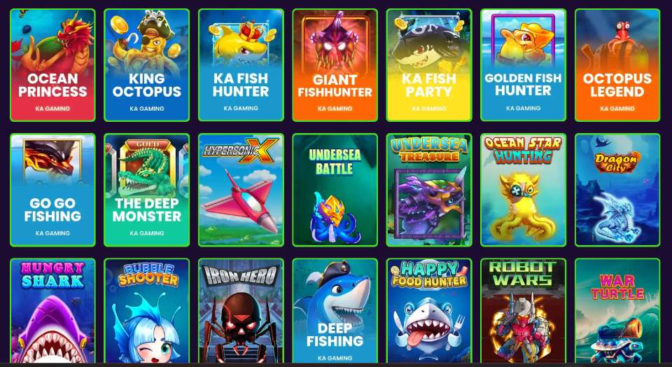Thrillcoins Casino Fish Games