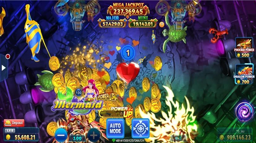 Ocean King Fish Game Gameplay
